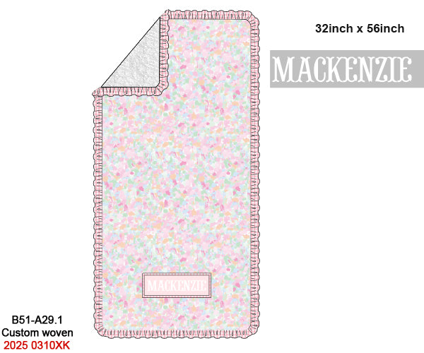 Brushed Watercolor Luggage