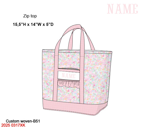 Brushed Watercolor Luggage