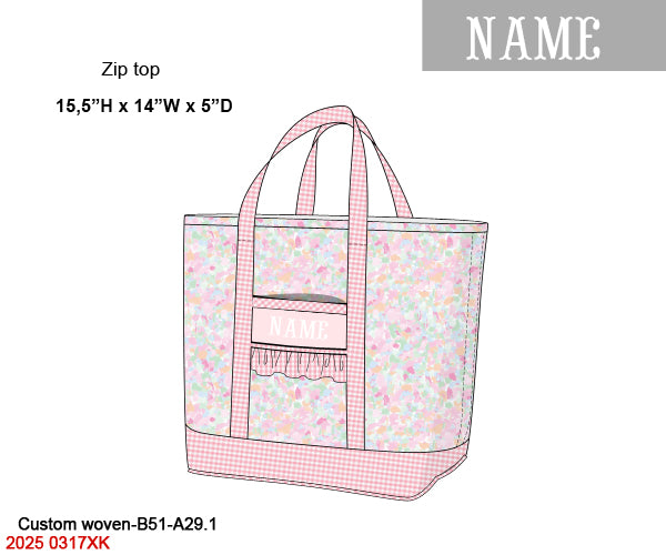 Brushed Watercolor Luggage