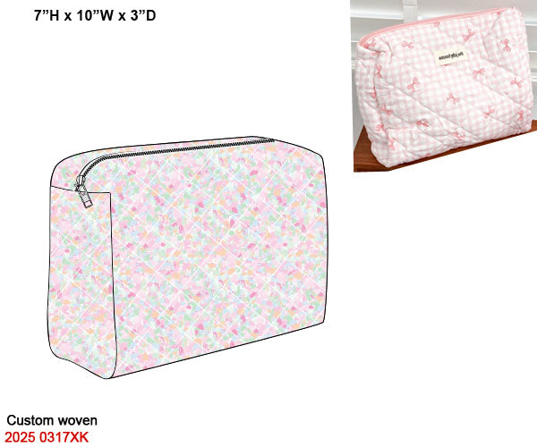 Brushed Watercolor Luggage