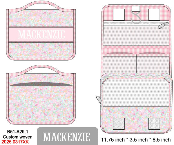 Brushed Watercolor Luggage