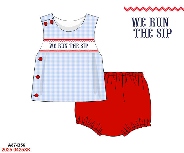 We Run the Sip Smocks *2025 PO*
