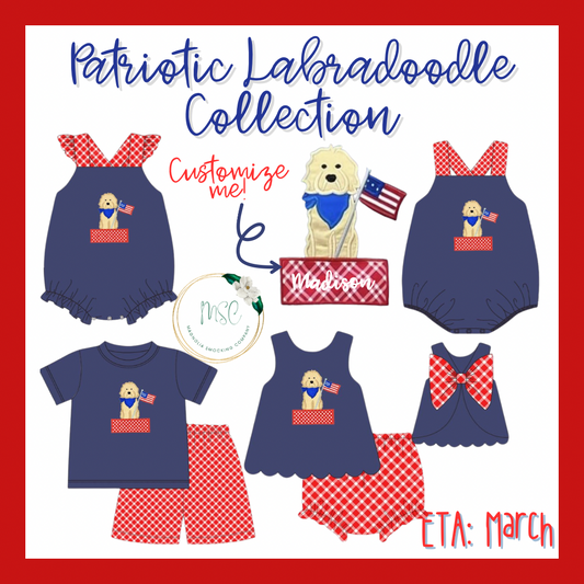 Patriotic Labradoodle Collection