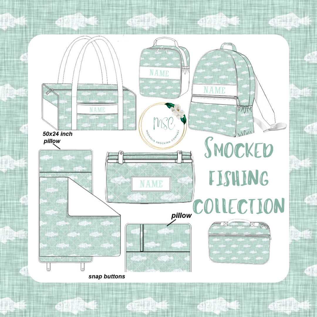 Boys Custom Smocked Luggage Pre-Order