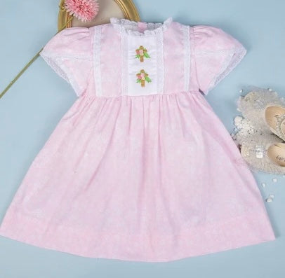 Hand Embroidered Cross Dress