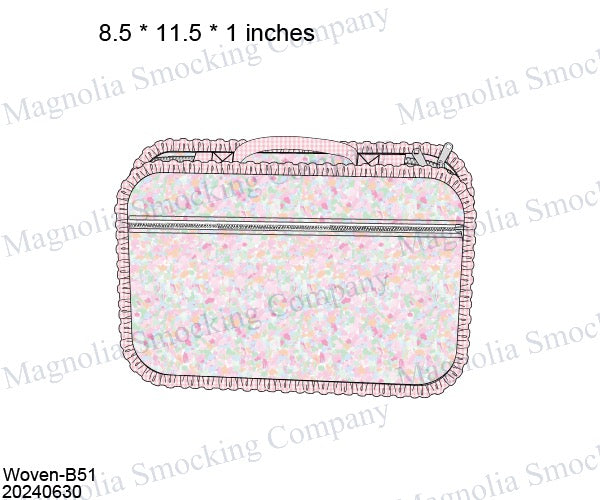 Girls Custom Smocked Luggage Pre-Order