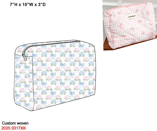 Hydrangeas & Bows Luggage