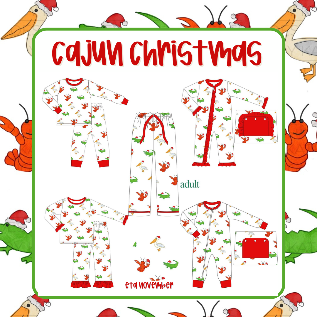 Cajun Christmas PJs