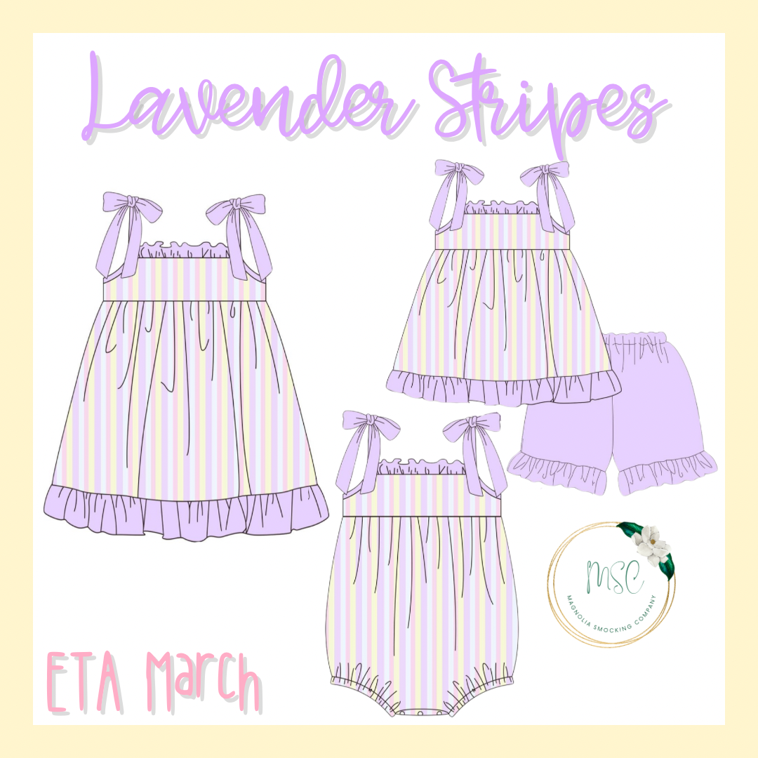 Lavender Stripes