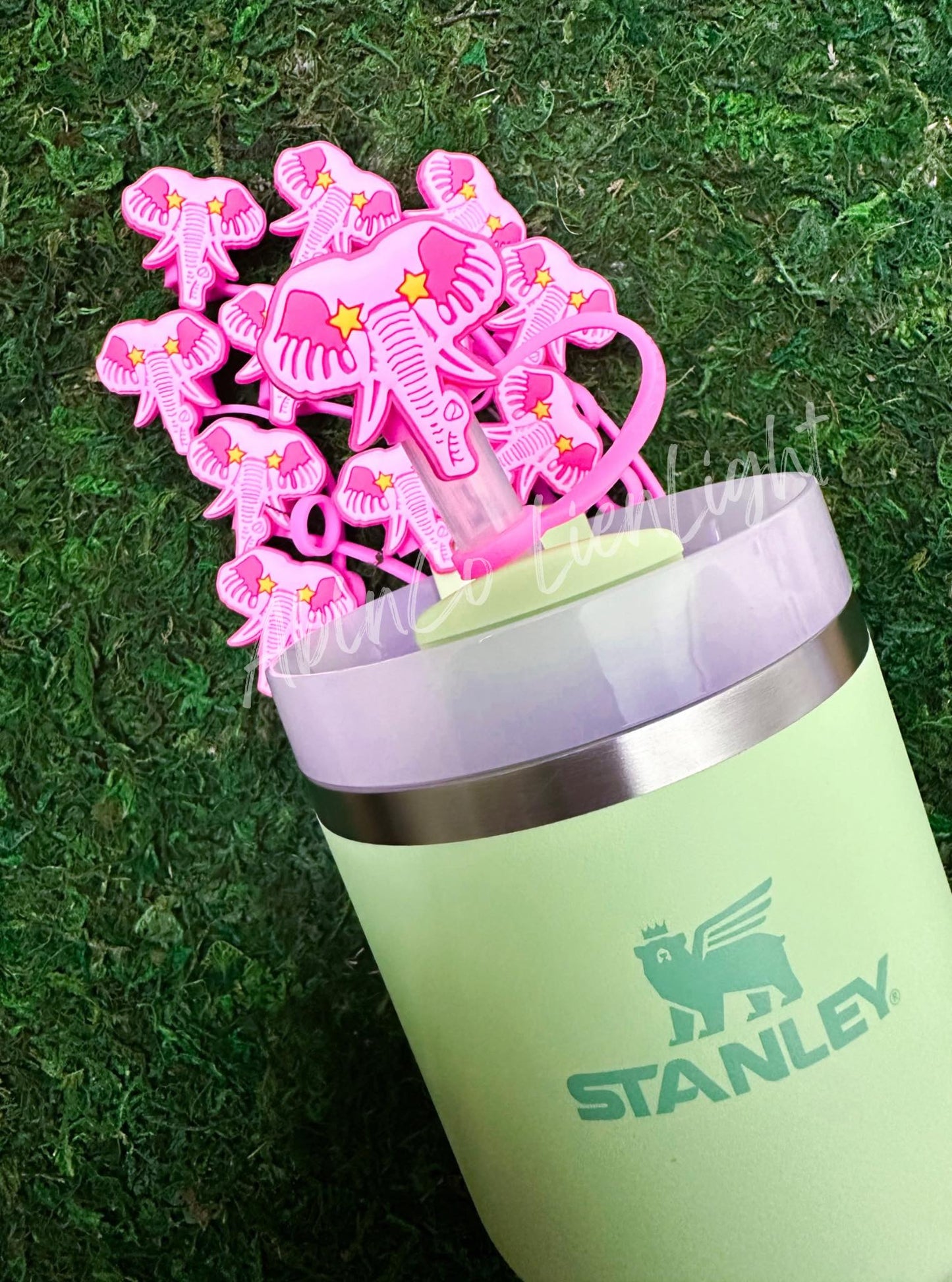 Preppy Mascot Straw Covers