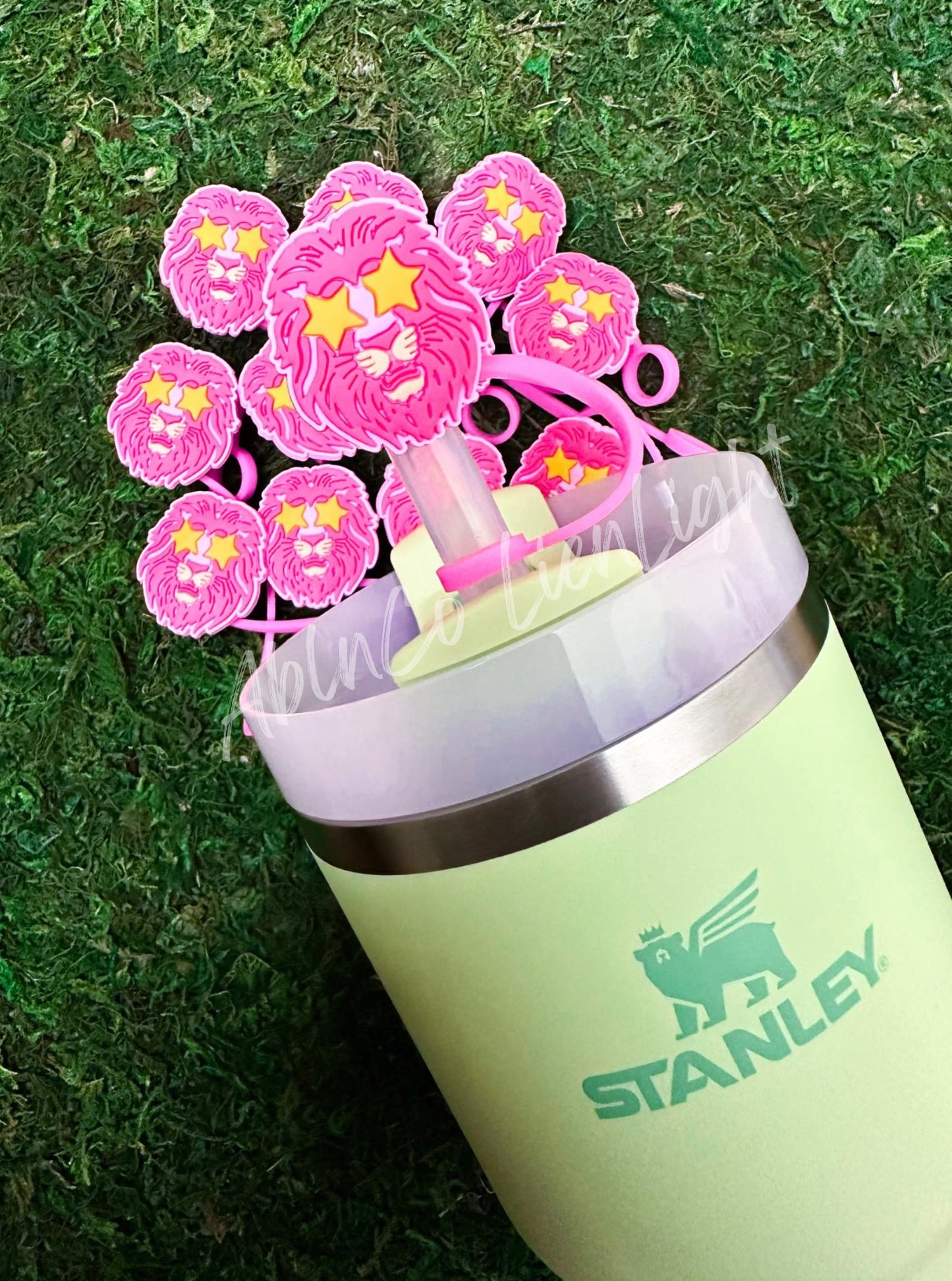 Preppy Mascot Straw Covers