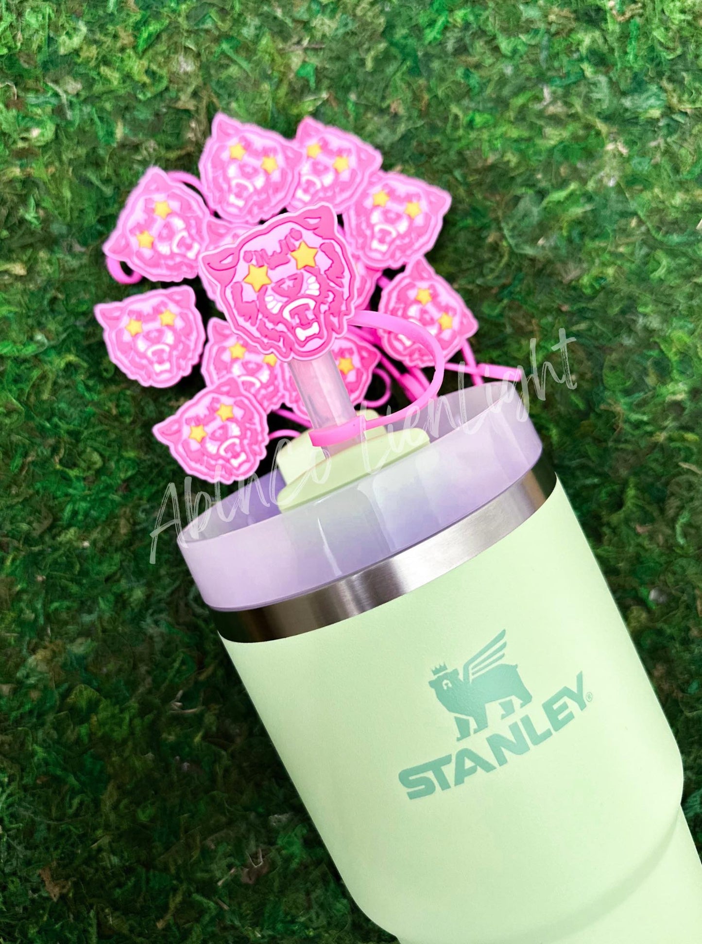 Preppy Mascot Straw Covers