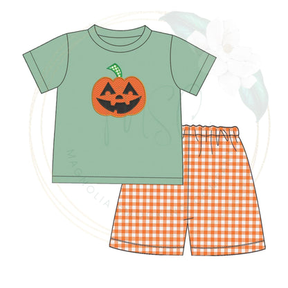 Jack-o-lantern Applique Sets