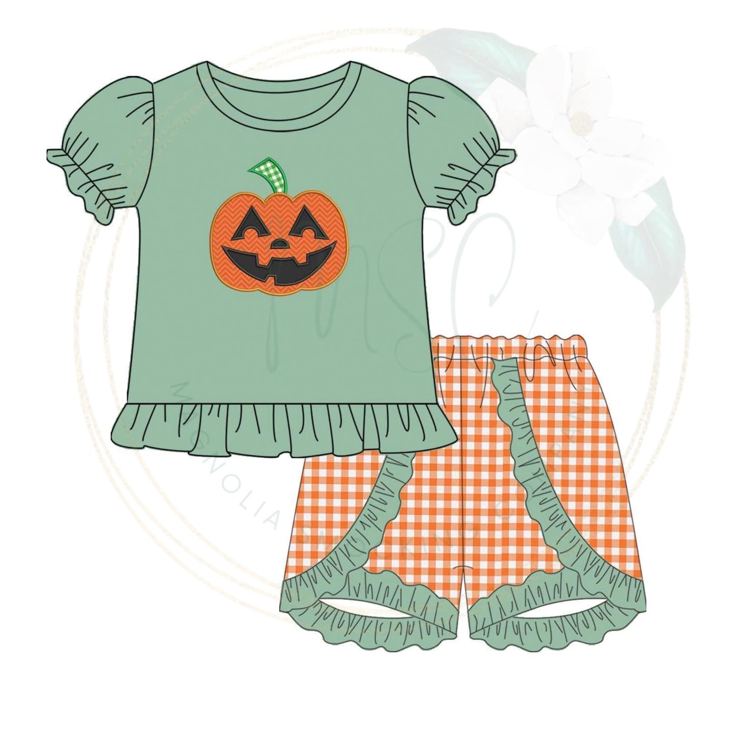 Jack-o-lantern Applique Sets