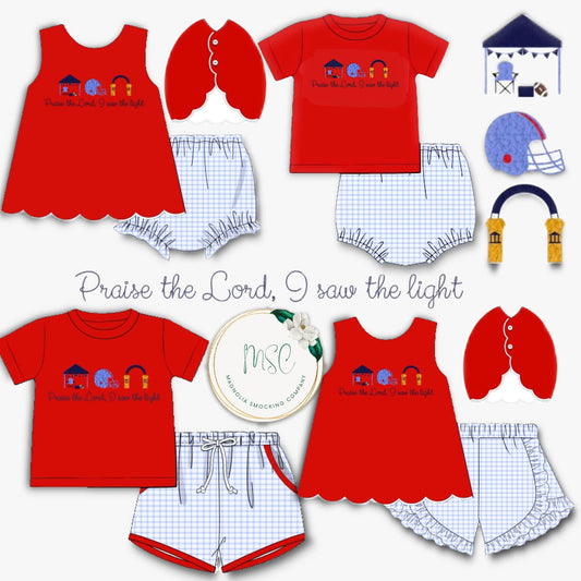 Ole Miss French Knot Collection