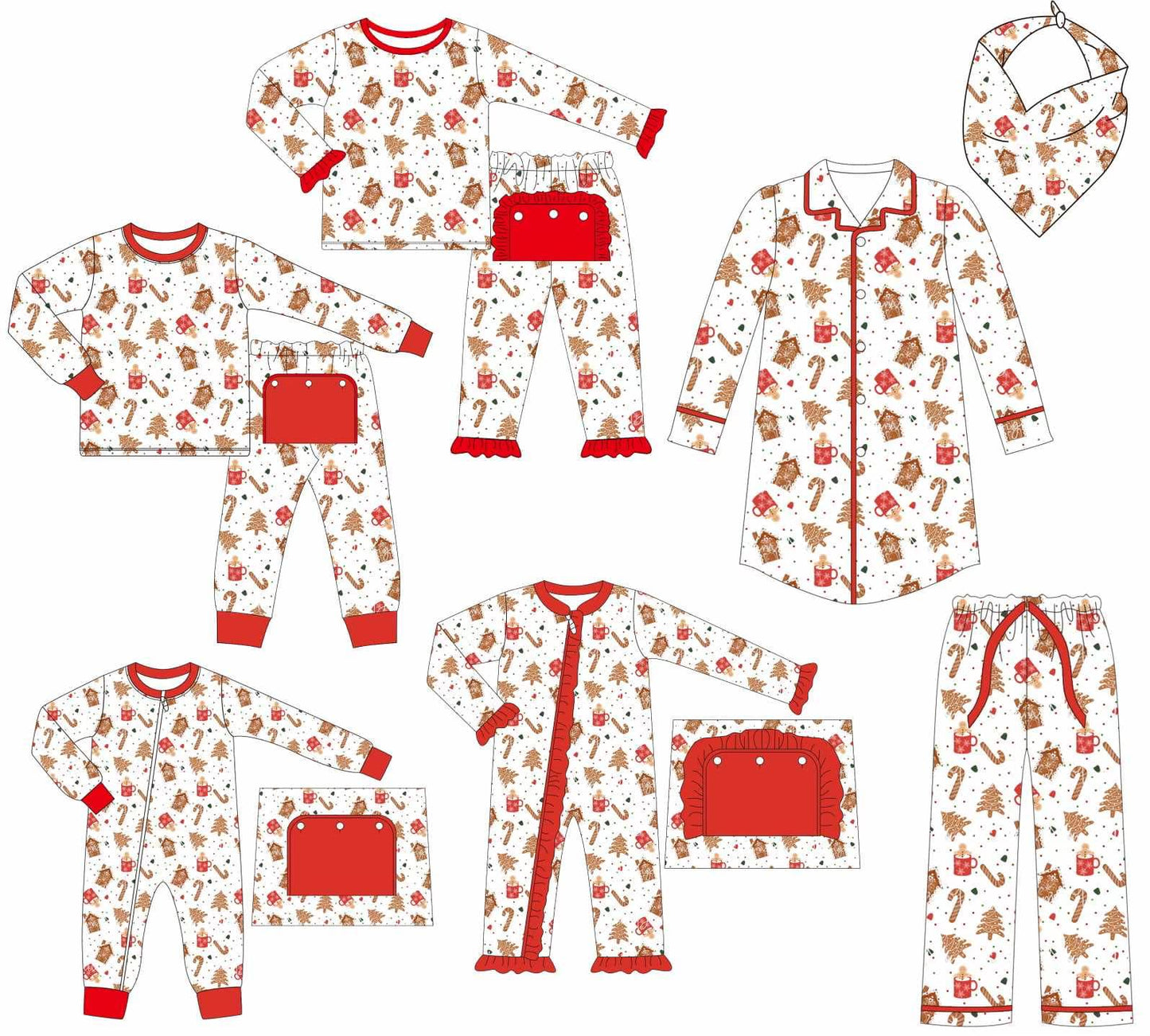 Christmas Sweets PJs - Adult Sizes