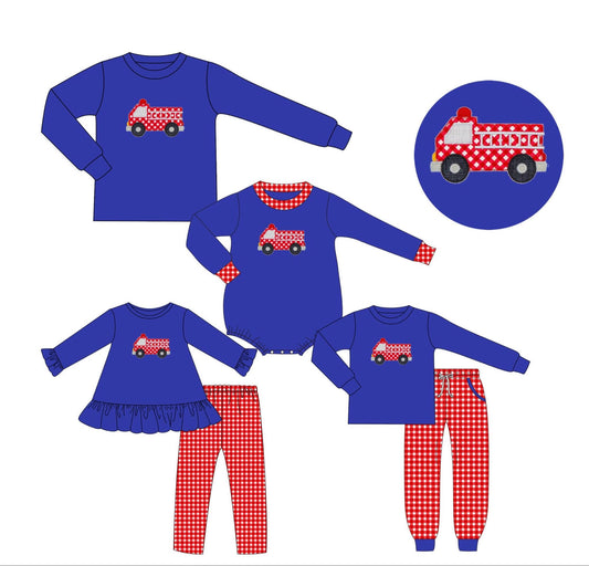 Firetruck Applique Collection