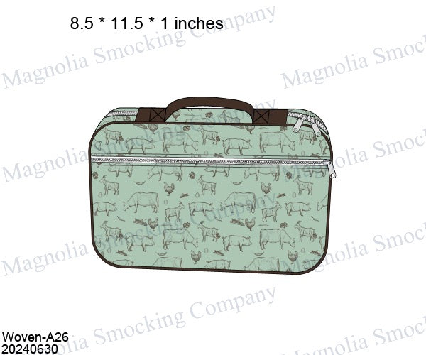 Boys Custom Smocked Luggage Pre-Order