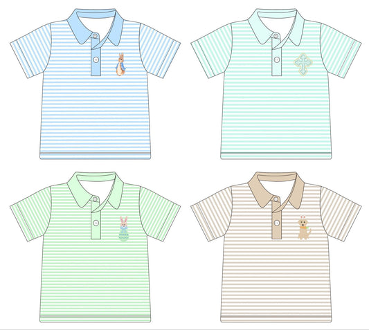 Preorder Boy's Easter Polos Collection