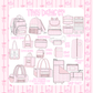 🩰 Tiny Dancer Luggage 🩰