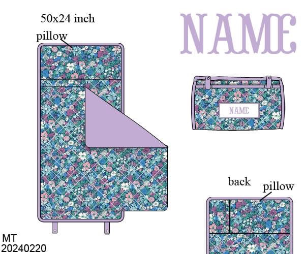 Blue Liberty Floral Luggage
