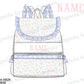 Girls Custom Smocked Luggage Pre-Order