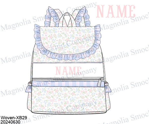 Girls Custom Smocked Luggage Pre-Order