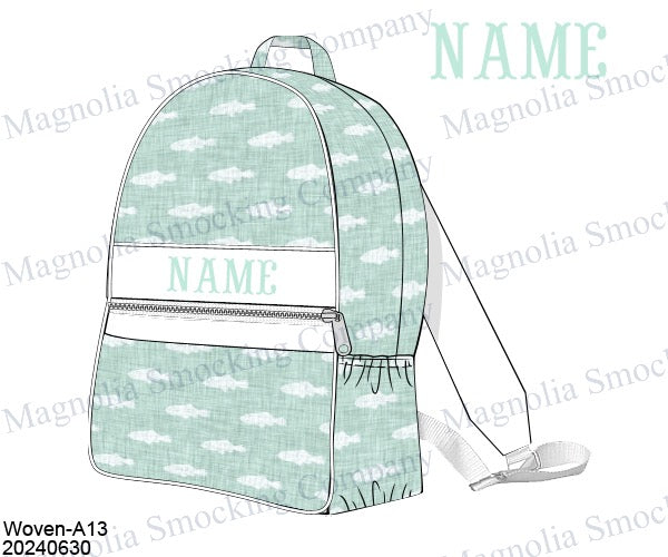 Boys Custom Smocked Luggage Pre-Order