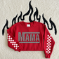 Mama/Wifey checkered w/sleeve or without Red - Multiple Styles/Design