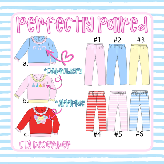 Perfectly Paired - Mix & Match Sets