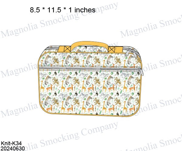 Boys Custom Smocked Luggage Pre-Order