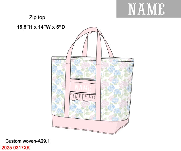 Hydrangeas Luggage