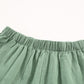 Green High Waist Pocketed Ruffle Shorts