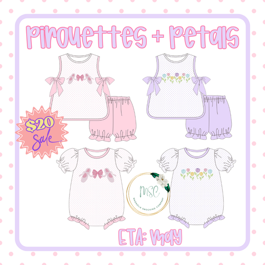 Pirouettes + Petals