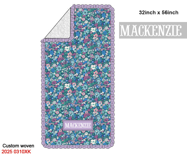 Blue Liberty Floral Luggage