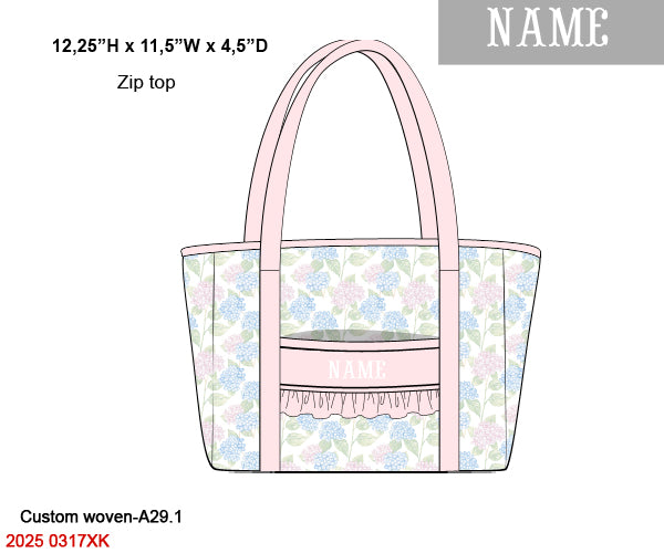 Hydrangeas Luggage