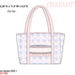 Hydrangeas Trellis Luggage