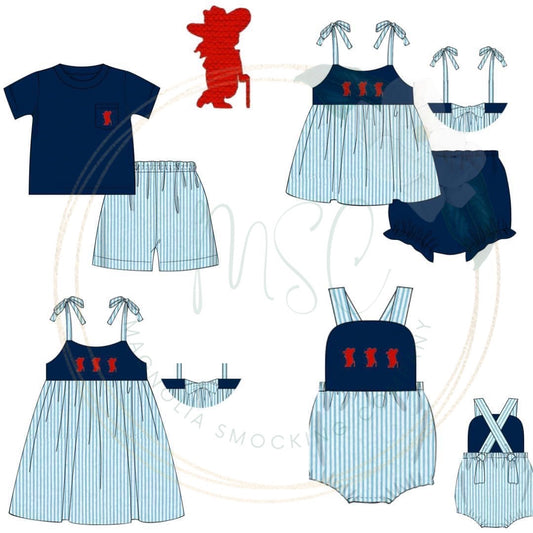 French Knot Collegiate Sets