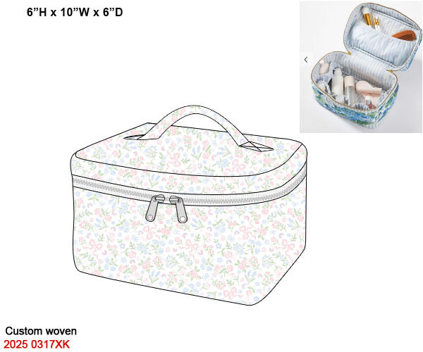 Flowers, Bows & Rainbows Luggage