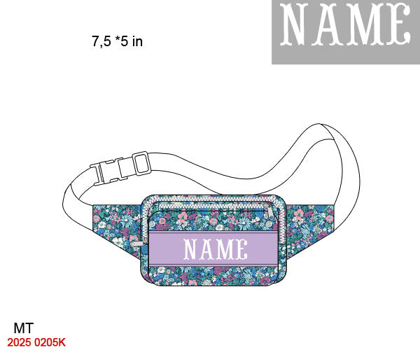 Blue Liberty Floral Luggage