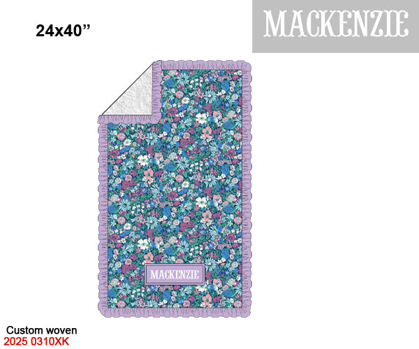 Blue Liberty Floral Luggage