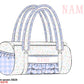 Flowers, Bows & Rainbows Luggage