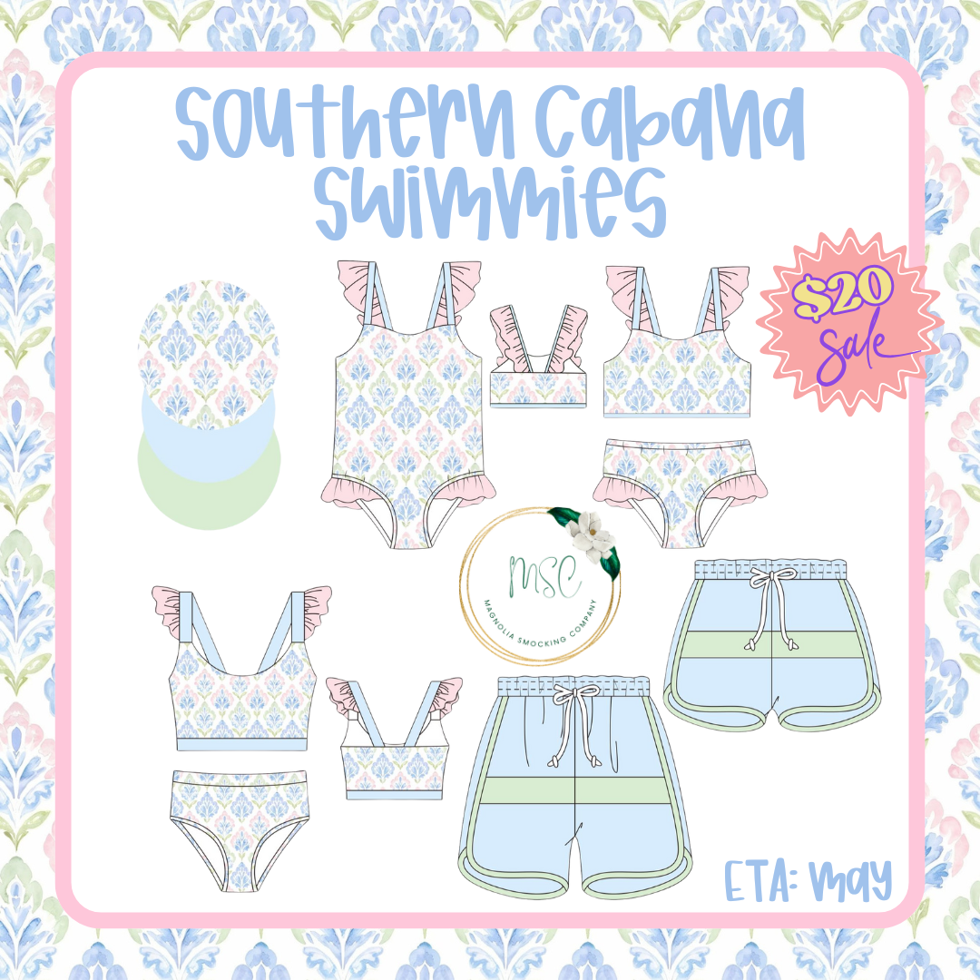 Southern Cabana Swimmies - Adult Sizes