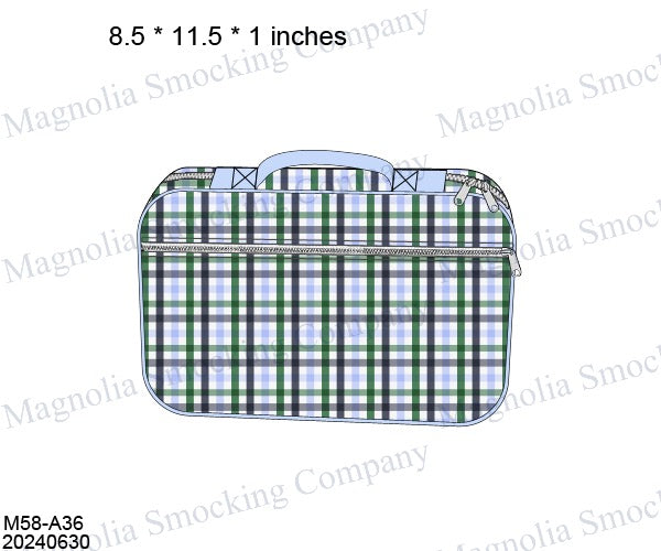 Boys Custom Smocked Luggage Pre-Order