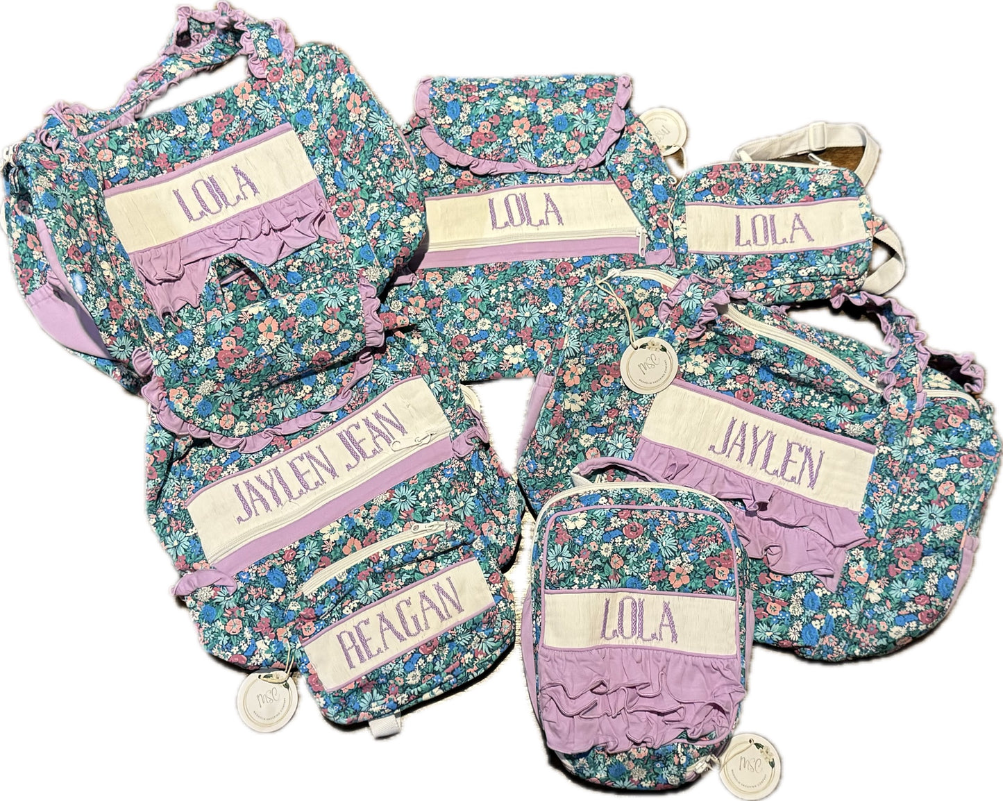 Blue Liberty Floral Luggage