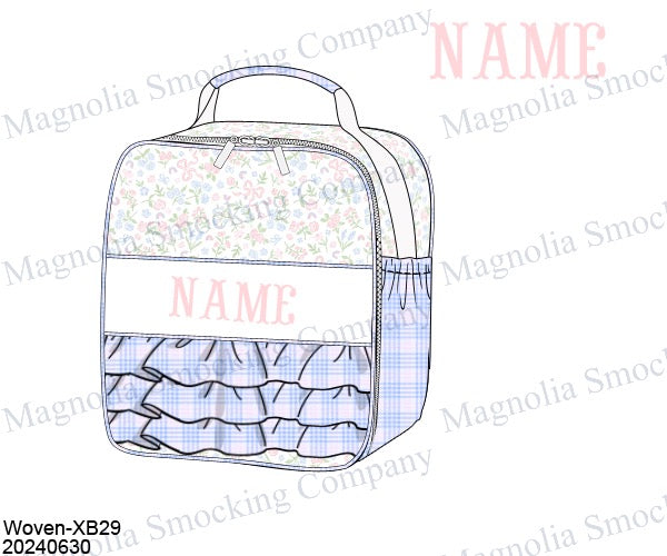 Girls Custom Smocked Luggage Pre-Order