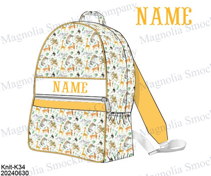 Boys Custom Smocked Luggage Pre-Order