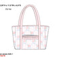 Pink Flowers + Bows Toile Luggage