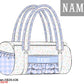 Flowers, Bows & Rainbows Luggage