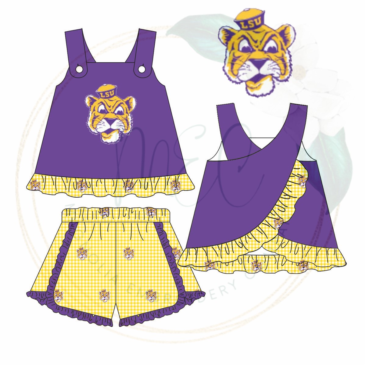 LSU Tigers - Vintage Mascot Pre-Order *ETA: Mid August*